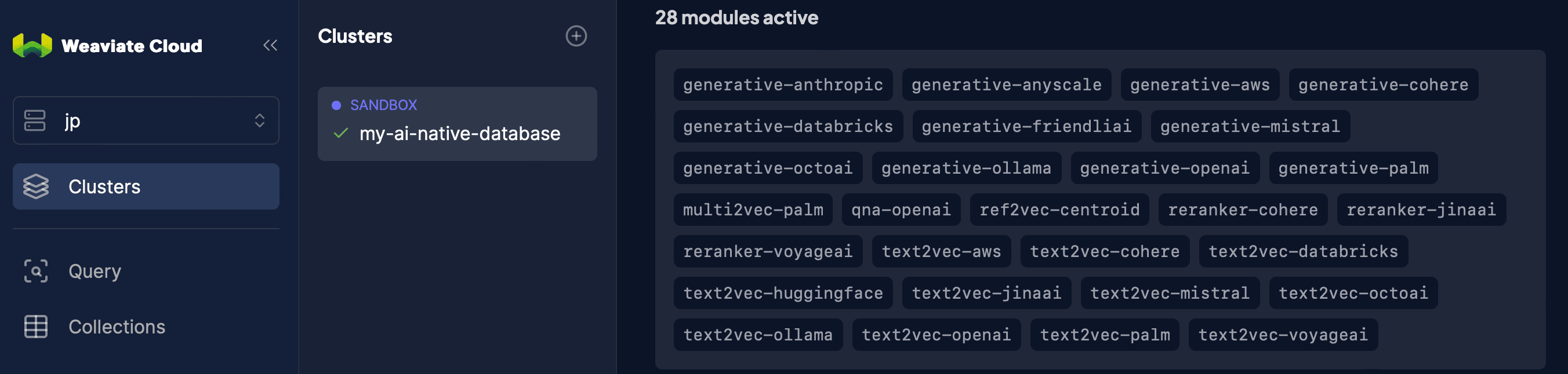 Create a cluster